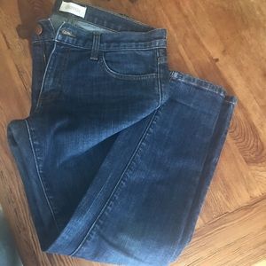 Crippen Denim Blue Jeans Cropped & Slight Taper